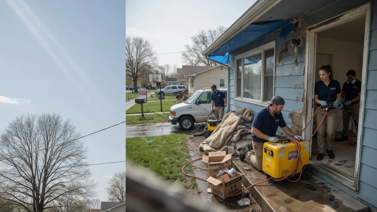 Basement Flood Cleanup in Adamstown, MD near me